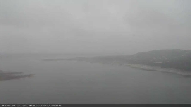 Lake Travis webcam, February 9, 2025 10:45 AM CT