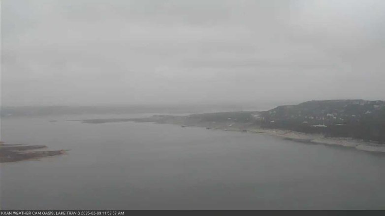 Lake Travis webcam, February 9, 2025 12:00 PM CT