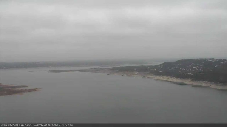 Lake Travis webcam, February 9, 2025 12:25 PM CT