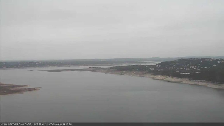Lake Travis webcam, February 9, 2025 2:00 PM CT