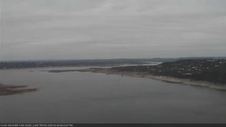 Lake Travis webcam, February 9, 2025 4:25 PM CT