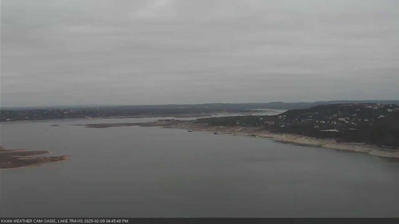 Lake Travis webcam, February 9, 2025 4:45 PM CT