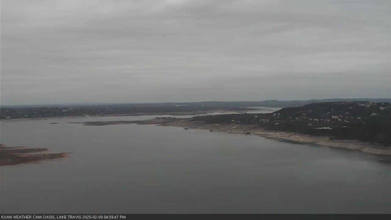Lake Travis webcam, February 9, 2025 5:00 PM CT