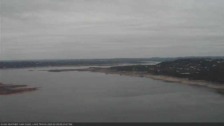 Lake Travis webcam, February 9, 2025 5:25 PM CT