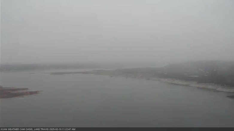 Lake Travis webcam, February 10, 2025 11:25 AM CT