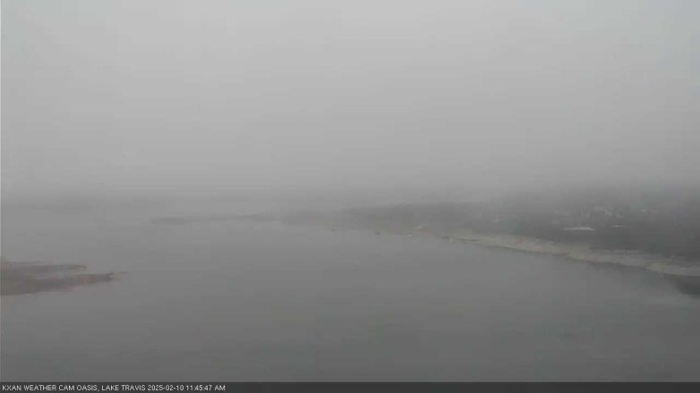 Lake Travis webcam, February 10, 2025 11:45 AM CT
