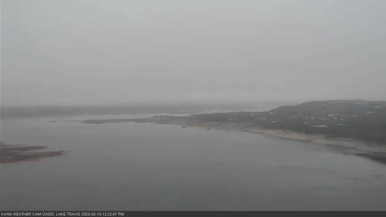 Lake Travis webcam, February 10, 2025 12:25 PM CT