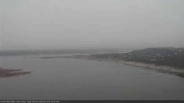 Lake Travis webcam, February 10, 2025 1:25 PM CT