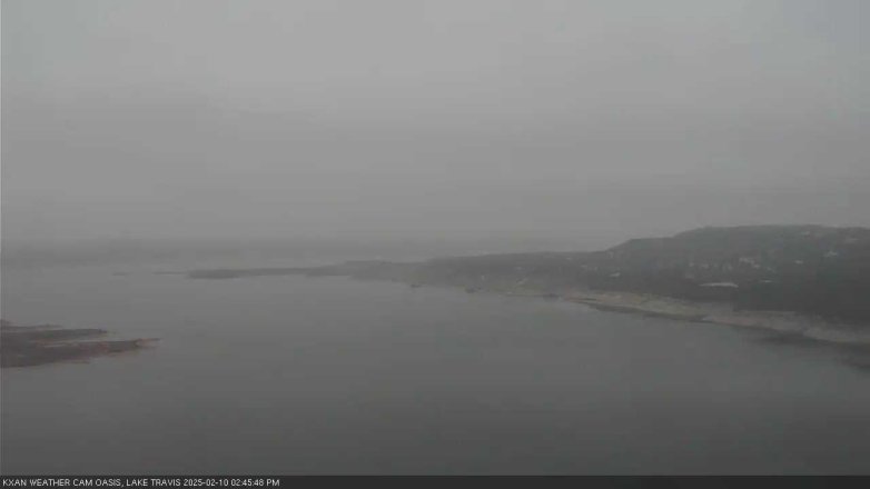 Lake Travis webcam, February 10, 2025 2:45 PM CT