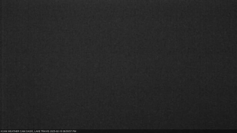 Lake Travis webcam, February 10, 2025 7:00 PM CT