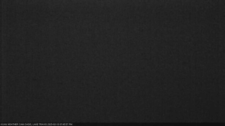 Lake Travis webcam, February 10, 2025 7:45 PM CT
