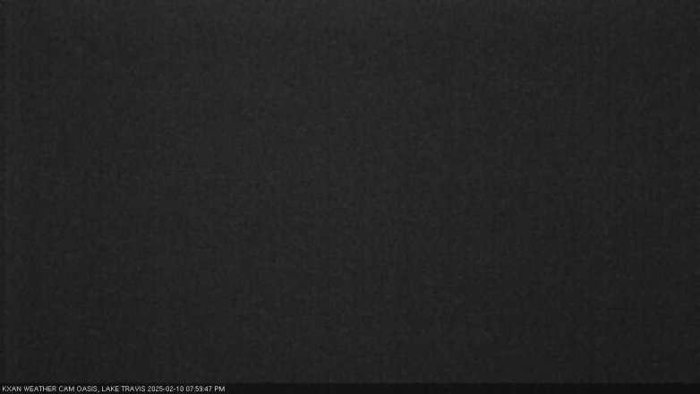 Lake Travis webcam, February 10, 2025 8:00 PM CT