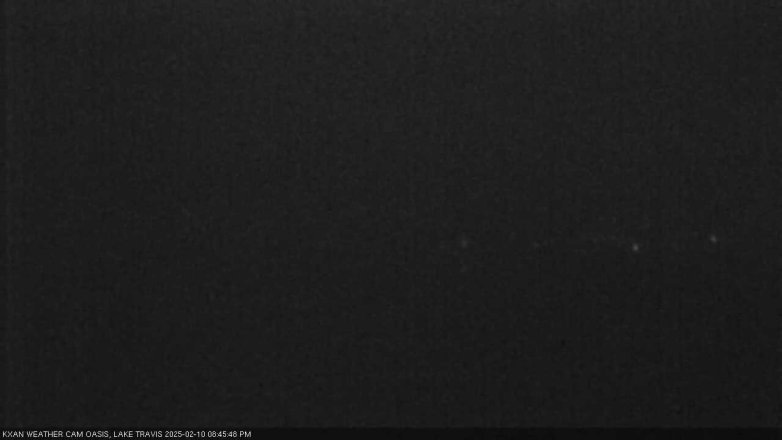 Lake Travis webcam, February 10, 2025 8:45 PM CT