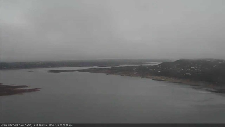 Lake Travis webcam, February 11, 2025 9:00 AM CT