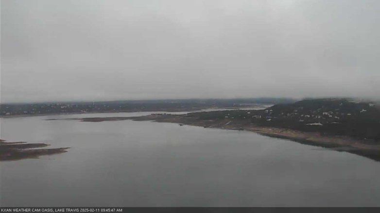 Lake Travis webcam, February 11, 2025 9:45 AM CT