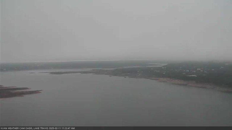 Lake Travis webcam, February 11, 2025 11:25 AM CT
