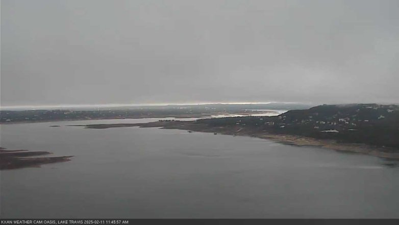 Lake Travis webcam, February 11, 2025 11:45 AM CT