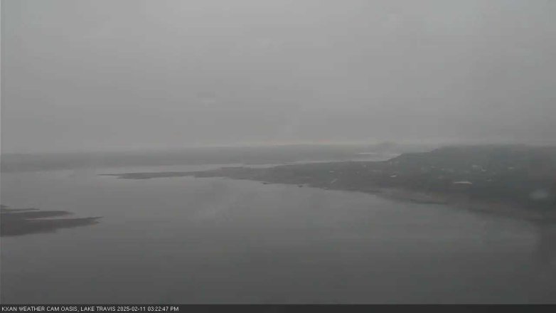 Lake Travis webcam, February 11, 2025 3:25 PM CT