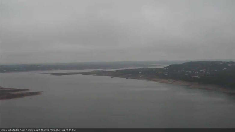 Lake Travis webcam, February 11, 2025 4:25 PM CT