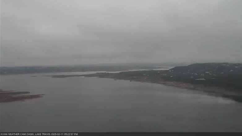 Lake Travis webcam, February 11, 2025 5:25 PM CT