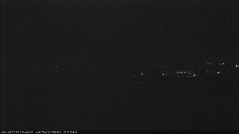 Lake Travis webcam, February 11, 2025 7:00 PM CT