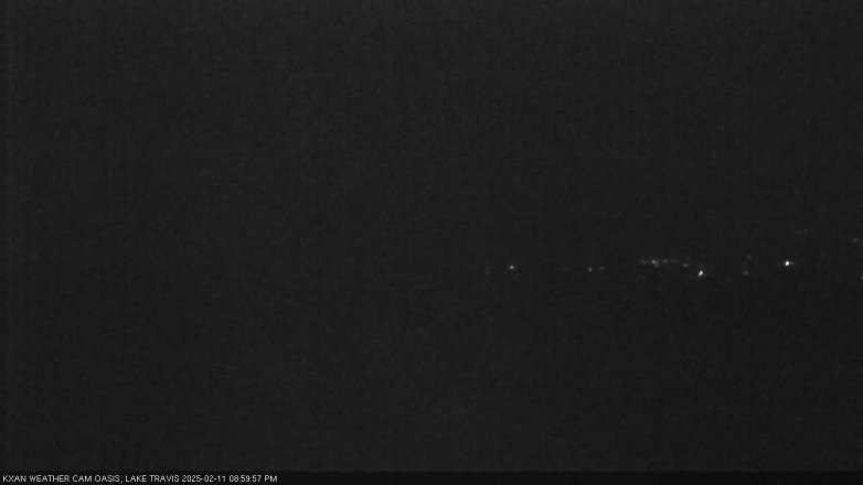 Lake Travis webcam, February 11, 2025 9:00 PM CT