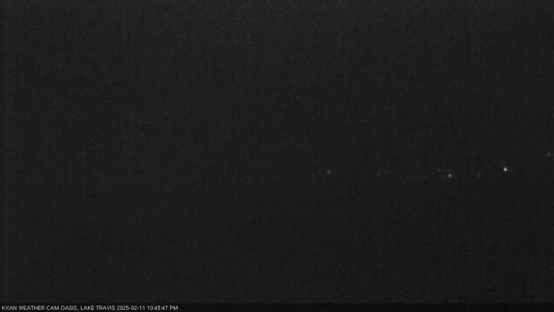 Lake Travis webcam, February 11, 2025 10:45 PM CT