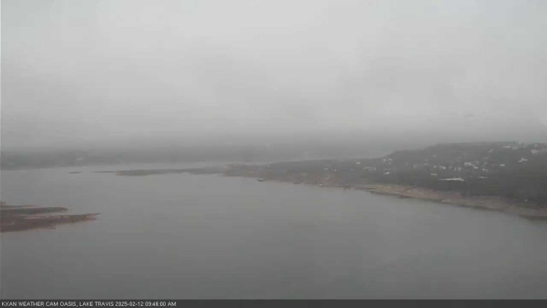 Lake Travis webcam, February 12, 2025 9:45 AM CT
