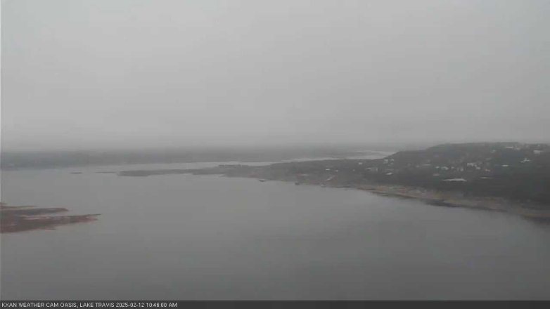 Lake Travis webcam, February 12, 2025 10:45 AM CT