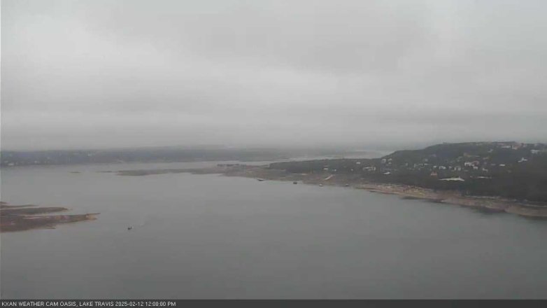 Lake Travis webcam, February 12, 2025 12:00 PM CT