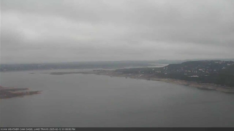 Lake Travis webcam, February 12, 2025 1:00 PM CT