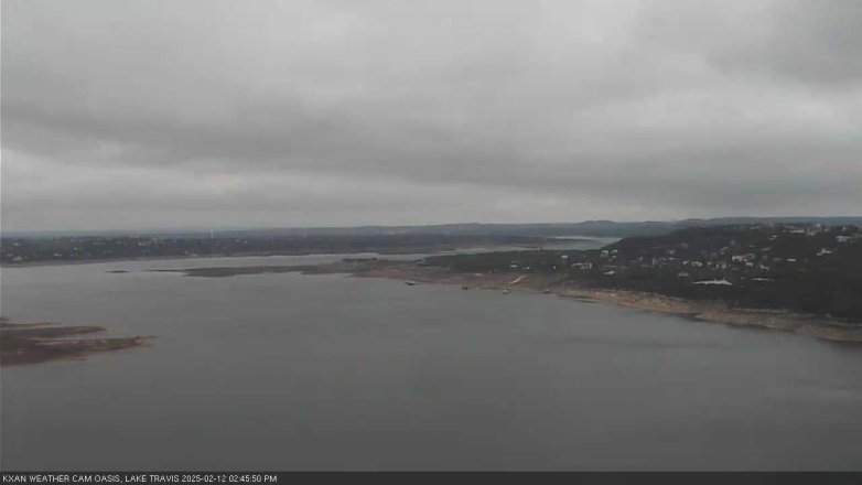 Lake Travis webcam, February 12, 2025 2:45 PM CT