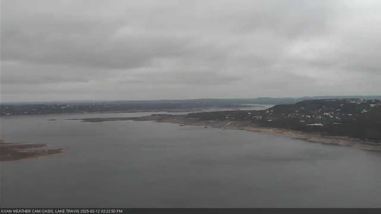 Lake Travis webcam, February 12, 2025 3:25 PM CT