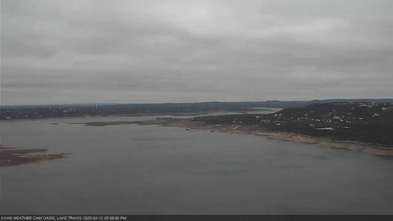 Lake Travis webcam, February 12, 2025 5:00 PM CT