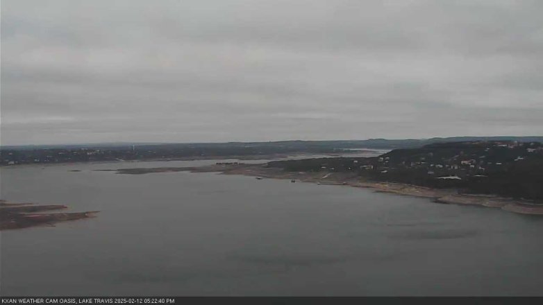 Lake Travis webcam, February 12, 2025 5:25 PM CT