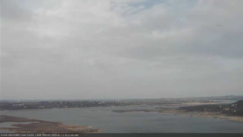 Lake Travis webcam, February 13, 2025 9:25 AM CT
