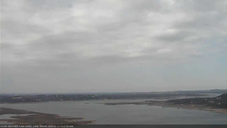 Lake Travis webcam, February 13, 2025 10:25 AM CT