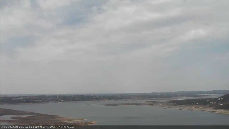 Lake Travis webcam, February 13, 2025 11:25 AM CT