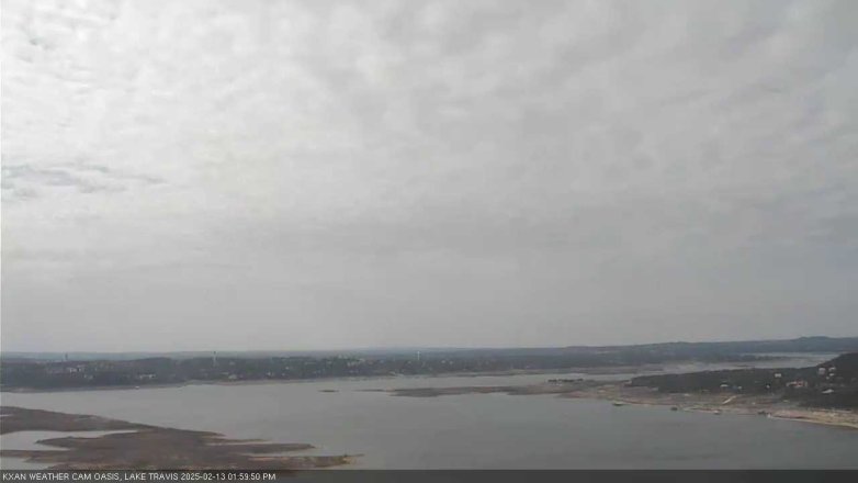 Lake Travis webcam, February 13, 2025 2:00 PM CT