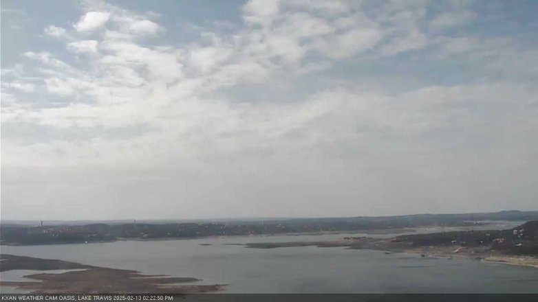 Lake Travis webcam, February 13, 2025 2:25 PM CT