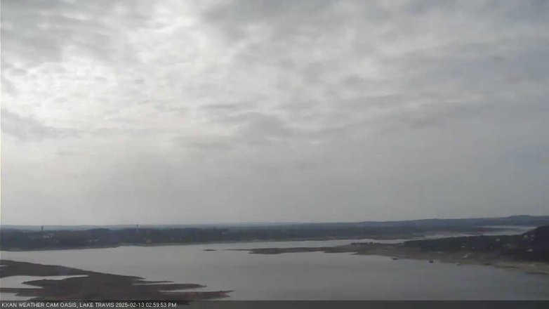 Lake Travis webcam, February 13, 2025 3:00 PM CT