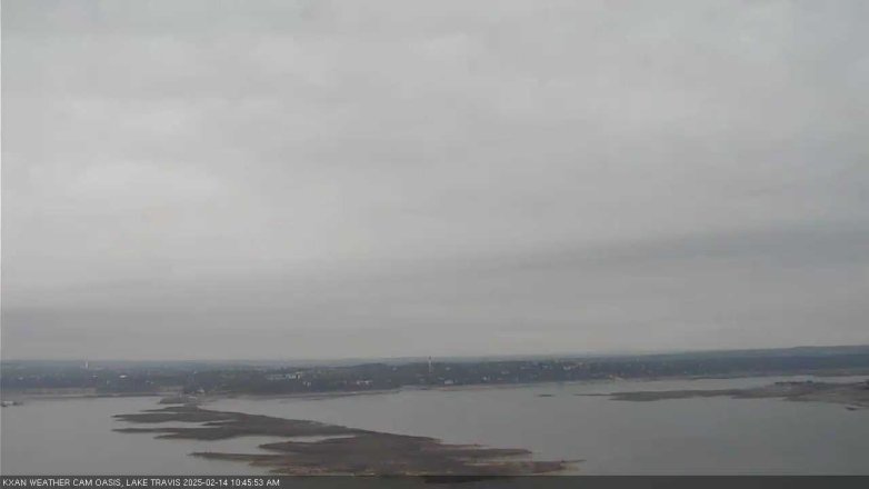 Lake Travis webcam, February 14, 2025 10:45 AM CT
