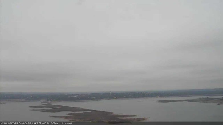 Lake Travis webcam, February 14, 2025 11:25 AM CT