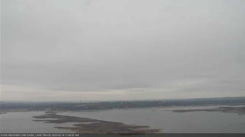 Lake Travis webcam, February 14, 2025 11:45 AM CT