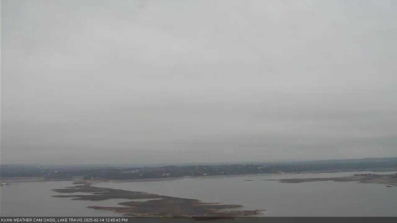 Lake Travis webcam, February 14, 2025 12:45 PM CT