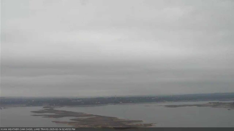 Lake Travis webcam, February 14, 2025 2:45 PM CT