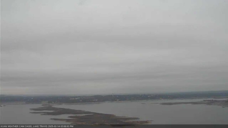 Lake Travis webcam, February 14, 2025 3:00 PM CT