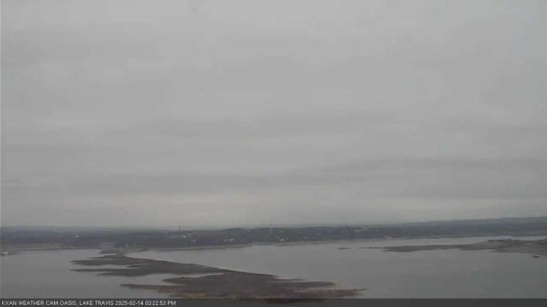 Lake Travis webcam, February 14, 2025 3:25 PM CT