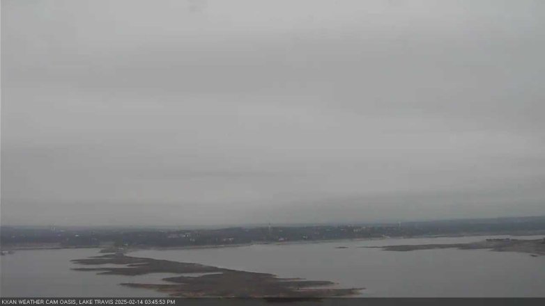 Lake Travis webcam, February 14, 2025 3:45 PM CT
