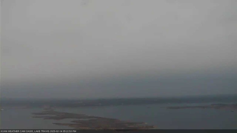 Lake Travis webcam, February 14, 2025 5:25 PM CT